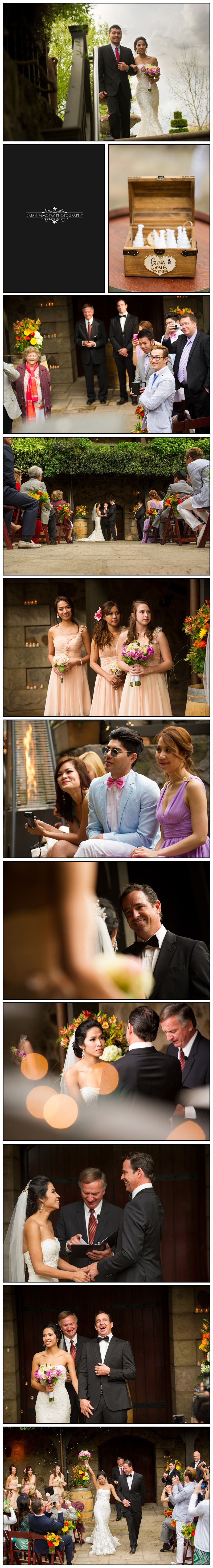 V.Sattui Wedding Ceremony